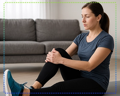 حرکات کششی برای درمان خشکی زانو